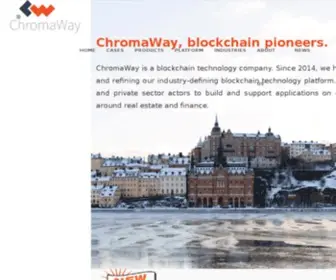 Chromaway.com(Chromaway) Screenshot