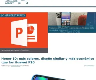 Chrome-ES.com(Gadgets, tecnología y electrónica de consumo) Screenshot