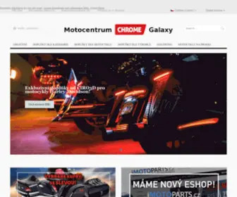 Chrome-Galaxy.cz(Motocentrum Chrome Galaxy) Screenshot