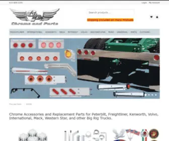 Chromeandparts.com(Chrome & Parts) Screenshot