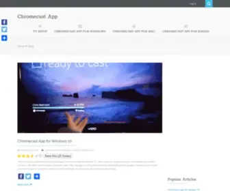 Chromecastapp.net(Chromecastapp) Screenshot