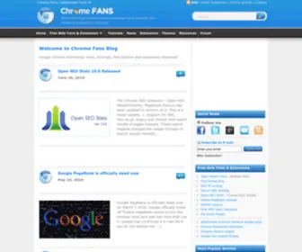 Chromefans.org(Google Chrome Fans) Screenshot