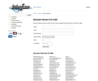 Chromefox.com(Domain Names for Sale) Screenshot