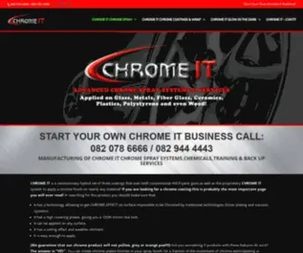 Chromeit.co.za(CHROME SPRAY) Screenshot