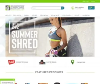 Chromeshop.co.za(Please Log In) Screenshot