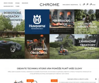 Chrome.sk(Kosačky na trávu nitra) Screenshot