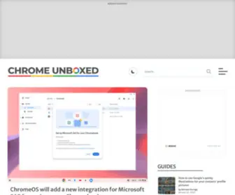 Chromeunboxed.com(Chrome Unboxed) Screenshot