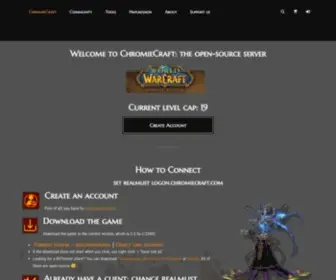 Chromiecraft.com(ChromieCraft) Screenshot