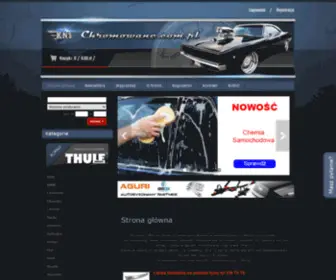 Chromowane.com.pl(Listwy, nakładki i lusterka) Screenshot