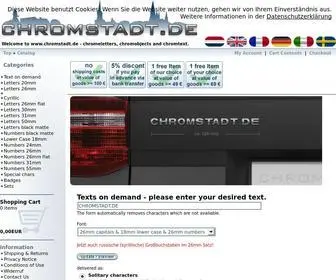 Chromstadt.de(Willkommen bei) Screenshot