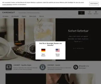 Chronext.de(Die Plattform für Luxusuhren) Screenshot