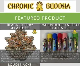 Chronicbuddha.com(We've got the REAL DEAL) Screenshot