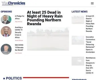 Chronicles.rw(Serving Your Right to Know the Truth Document) Screenshot