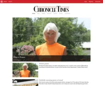 Chronicletimes.com(Cherokee Chronicle Times) Screenshot