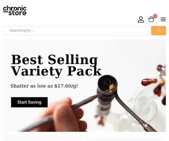 Chronicstore.ca(Buy Weed Online Canada) Screenshot