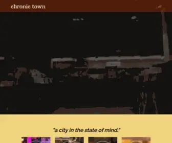 Chronictownusa.com(Private Site) Screenshot