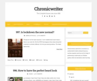 Chronicwriter.com(Chronicwriter) Screenshot