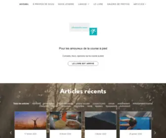 Chroniquesduncoureur.com(Course à Pied) Screenshot