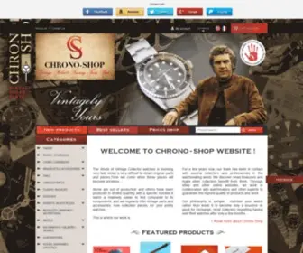 Chrono-Shop.net(Vintage Rolex Parts) Screenshot