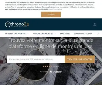 Chrono24.fr(Vente et achat de montres de luxe à l'international) Screenshot