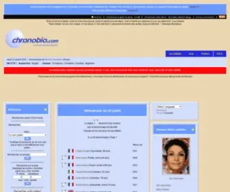 Chronobio.com(Faire part naissance) Screenshot