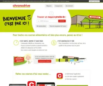 Chronodrive.com(Gagnez du bon temps grâce à Chronodrive) Screenshot