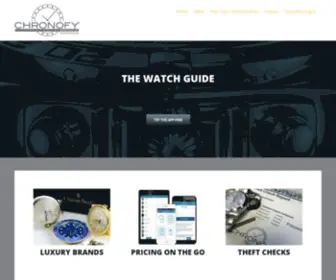 Chronofy.com(The Watch Guide) Screenshot