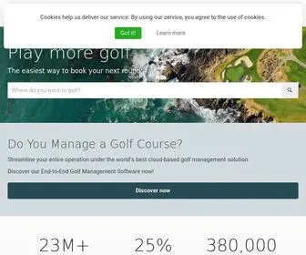 Chronogolf.ca(Best Golf Courses) Screenshot