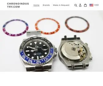 Chronoindustry.com(Replacement Watch Parts And Tools) Screenshot