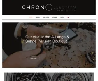 Chronollection.com(Luxury watches) Screenshot