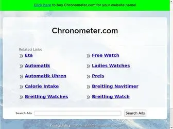 Chronometer.com(The Best Search Links on the Net) Screenshot