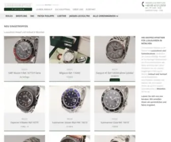 Chronometrie-Pietzner.de(Luxusuhren Ankauf und Verkauf in München) Screenshot