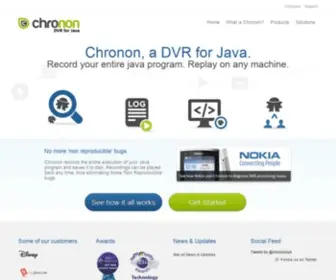 Chrononsystems.com(A Java Developer) Screenshot