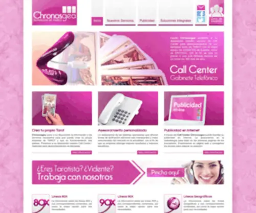 Chronosgea.com(Call Center) Screenshot
