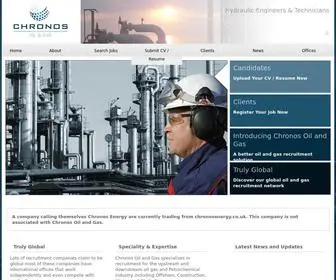 Chronosoilandgas.com(Chronos Global Oil and Gas Recruitment) Screenshot