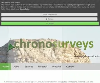 Chronosurveys.com(Geological consultants) Screenshot