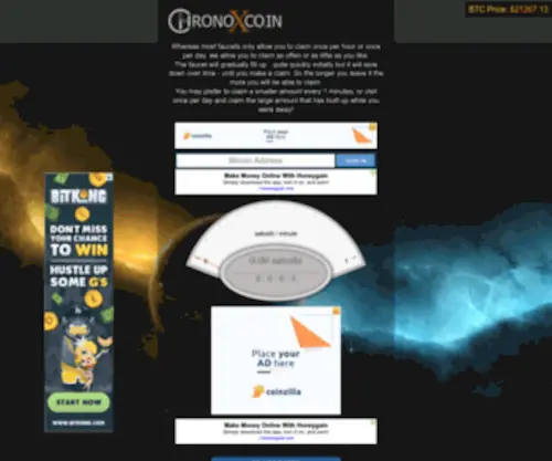 Chronox.co.in(Get free bitcoins every 5 minutes) Screenshot