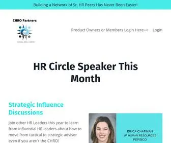 Chropartners.com((LP) HRCircle) Screenshot