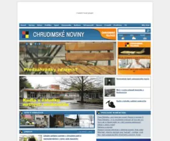 Chrudimskenoviny.cz(Chrudimské) Screenshot