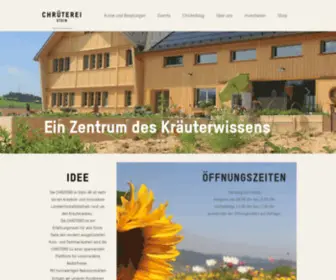 Chrueterei-Stein.ch(Chrüterei) Screenshot