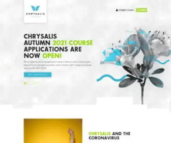 CHRysaliscourses.co.uk(Hypnotherapy, Psychotherapy & Counselling Courses) Screenshot