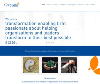 CHRysaliscs.com(Chrysalis Consulting Solutions) Screenshot