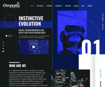CHRysaliss.com(Digital Transformation Company) Screenshot