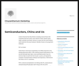 CHRYscomm.com(Helping scientific and technical organizations engage customers) Screenshot