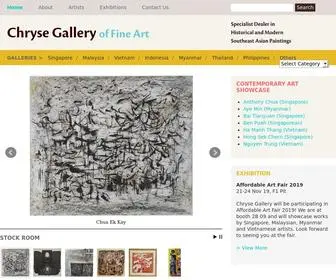 CHRysefineart.com Screenshot