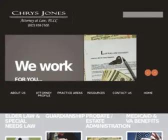 CHRYsjoneslaw.com(……) Screenshot