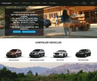 CHRYsler.com Screenshot