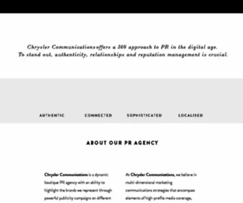 CHRYslercommunications.com(CHRYslercommunications) Screenshot