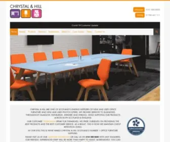 CHRYstal-Hill.co.uk(New & Used Office Furniture) Screenshot