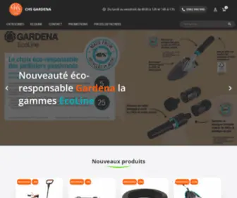 CHS-Gardena.com(Piéces détachées) Screenshot